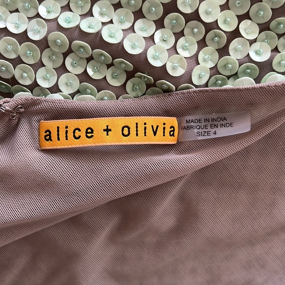Alice + Olivia Embellished Mini Dress - Picture 4 of 16